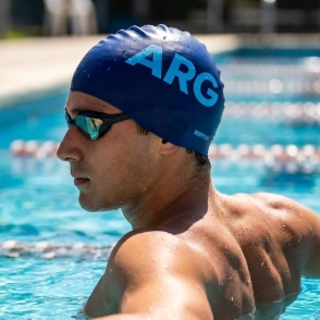 Gorra natación Deutsch Argentina OW - Azul
