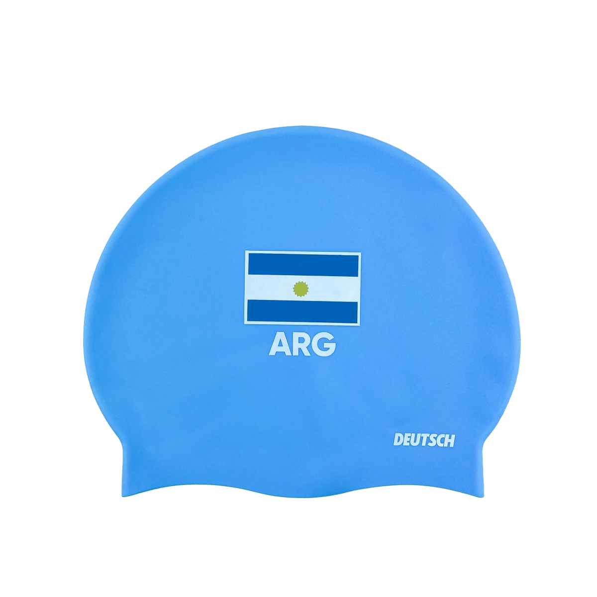 Gorra nataci�n Deutsch Argentina SP - Celeste