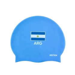 Gorra nataci�n Deutsch Argentina SP - Celeste