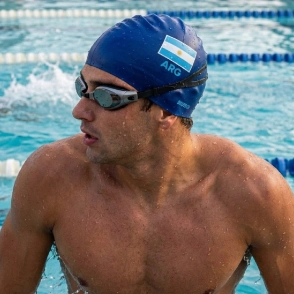 Gorra natación Deutsch Argentina SP - Azul