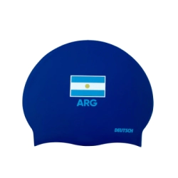 Gorra nataci�n Deutsch Argentina SP - Azul