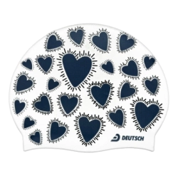 Gorra de silicona nataci�n Deutsch Herzblau