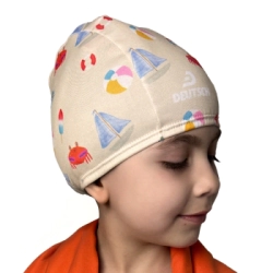 Gorra de lycra anticloro ni�o - Playa