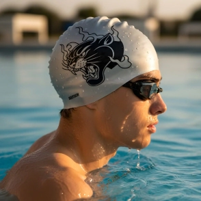 Gorra de silicona Black Panther