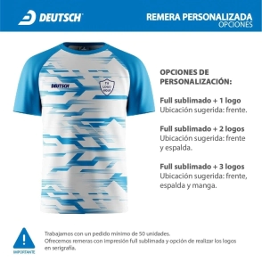 Remera Full Sublimado