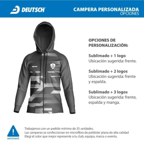 Campera Full Sublimada