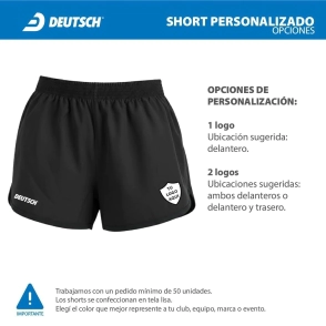 Short mujer Liso