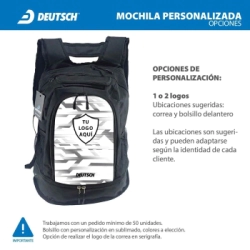 Mochila personalizada