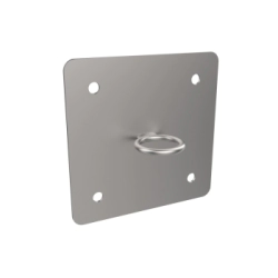 Placa anclaje andarivel