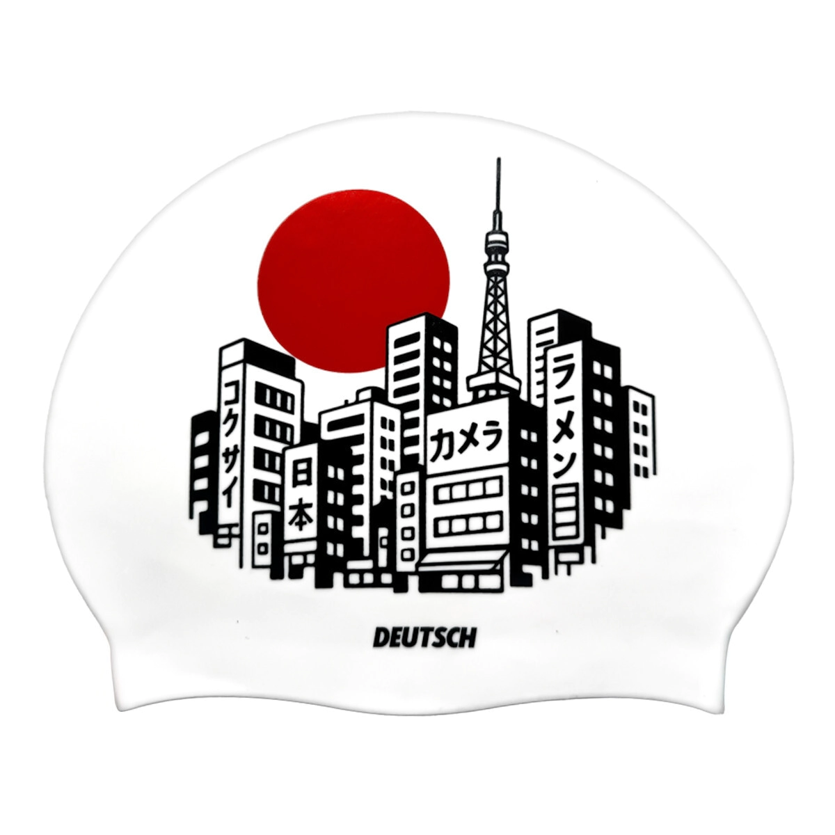 Gorra silicona nataci�n Deutsch Japon