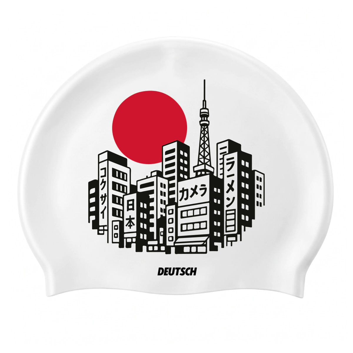 Gorra silicona nataci�n Deutsch Japon