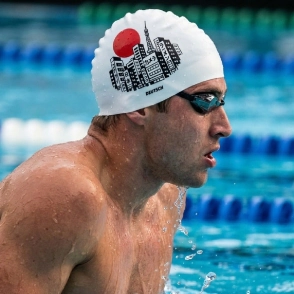 Gorra silicona natación Deutsch Japon