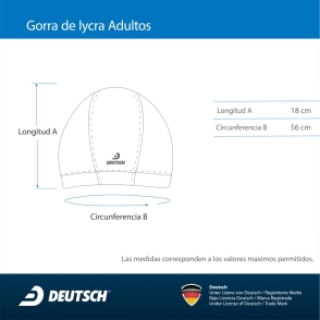 Gorra de lycra anticloro