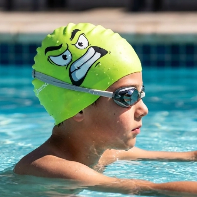 Gorra de nataci&oacute;n silicona ni&ntilde;o Deutsch Bose