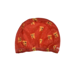 Gorra de lycra anticloro ni�o - Rojo