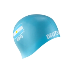 Gorra nataci�n Argentina Celeste