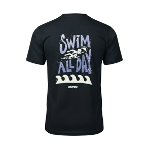 Remera algod�n nataci�n Deutsch All Day Azul