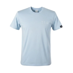 Remera algod�n nataci�n Deutsch No Bad Days Celeste