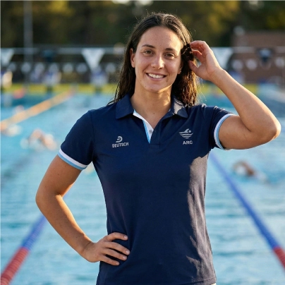 Chomba polo Traful mujer Seleccion Azul