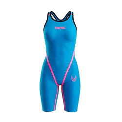 Traje de ba�o competici�n Mujer Taupoc Sky Blue