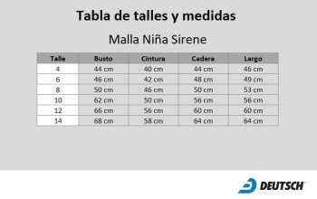 Malla ni�a Deutsch Sirene 10
